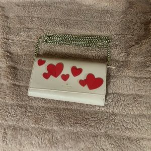 Kate Spade Hearts Crossbody/Clutch